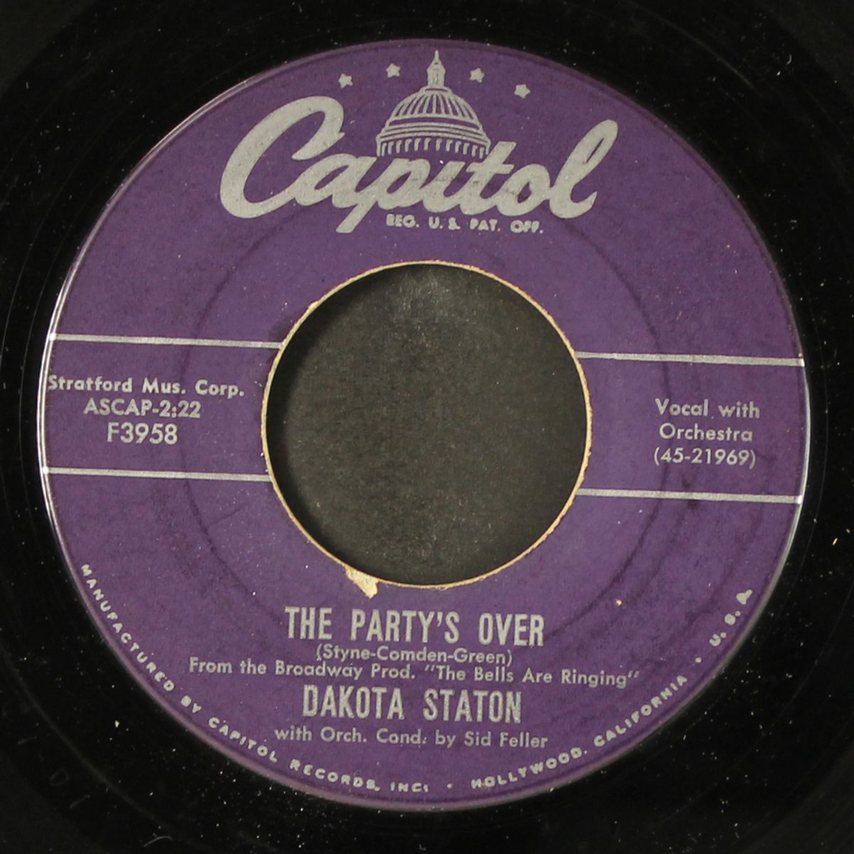 the party's over / invitation by DAKOTA STATON
