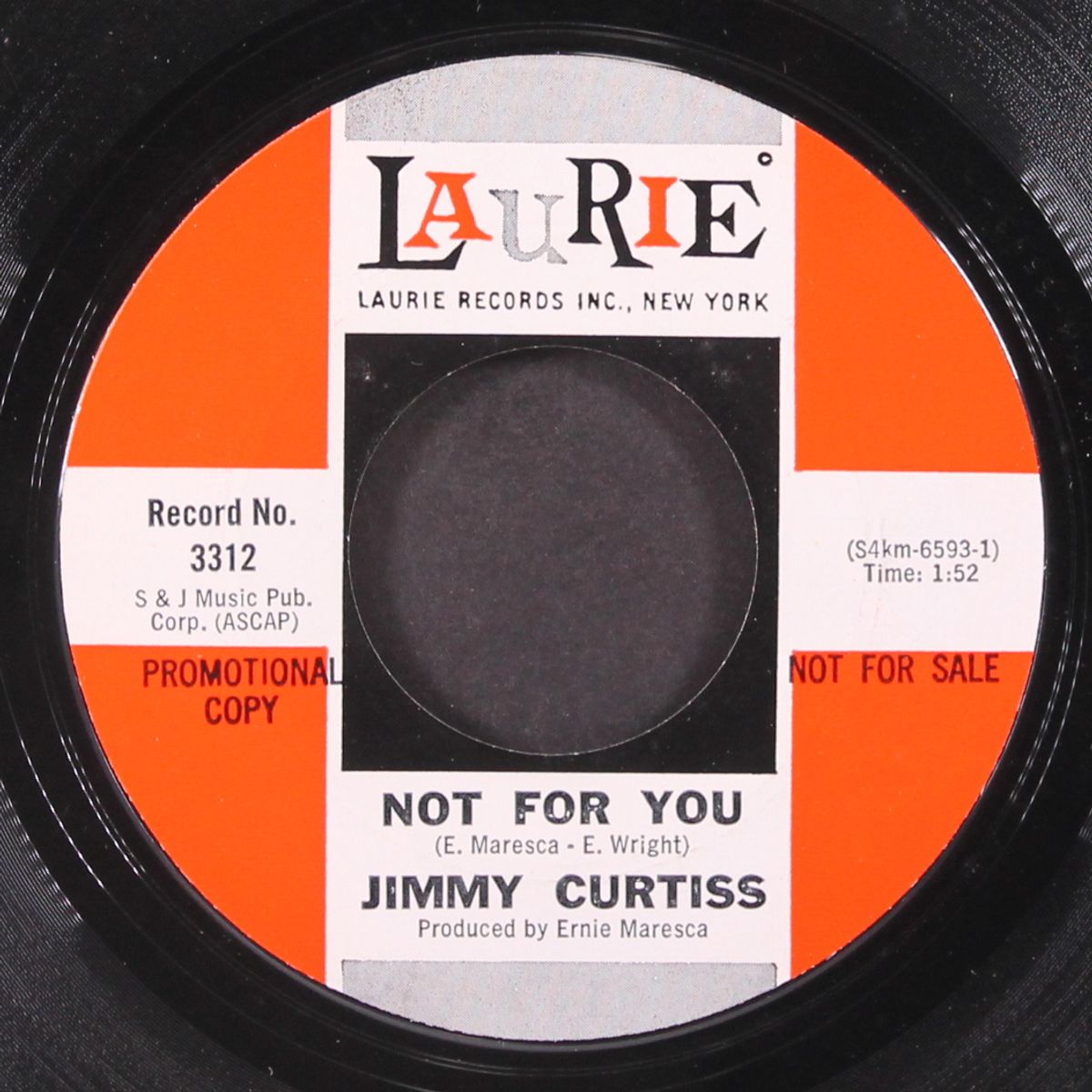 you're what's happening baby / not for you by JIMMY CURTISS