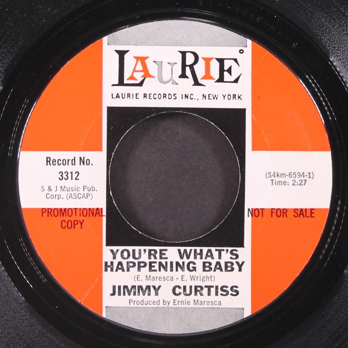 you're what's happening baby / not for you by JIMMY CURTISS