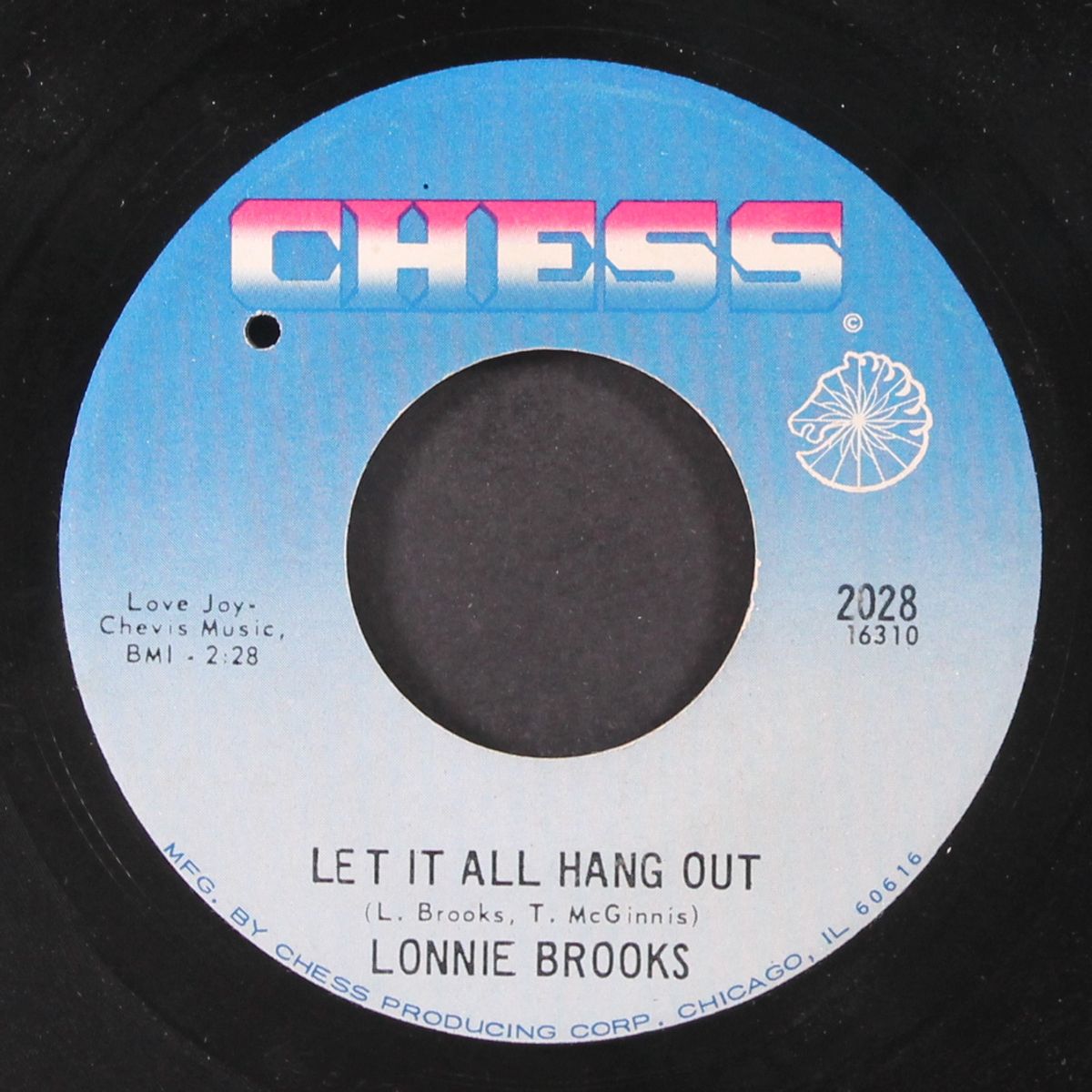 let it all hang out / one sunny day by LONNIE BROOKS