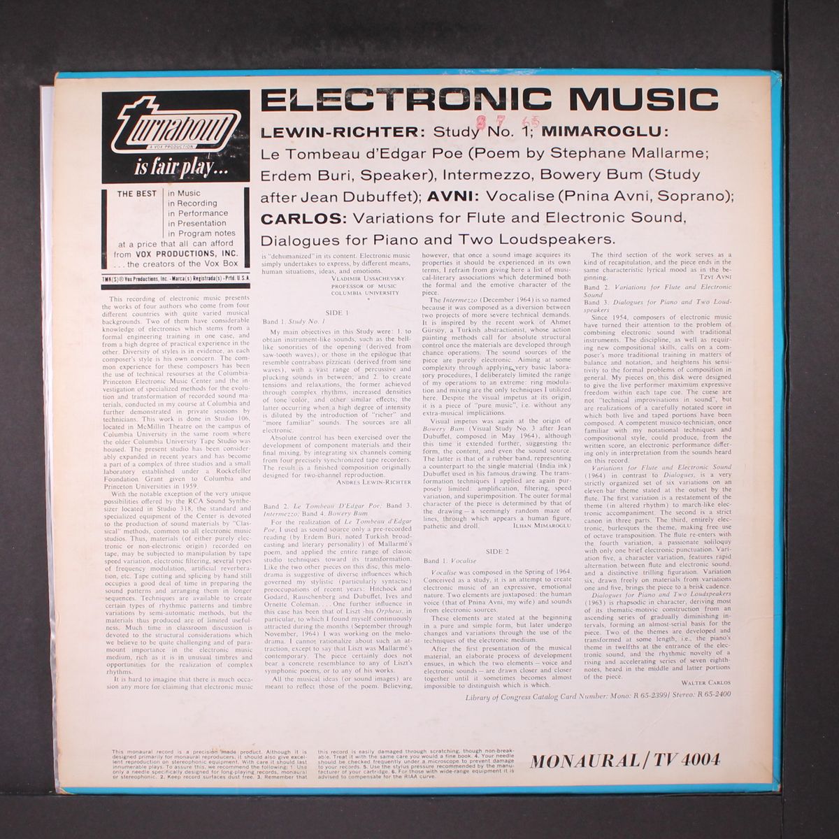 electronic music by VARIOUS