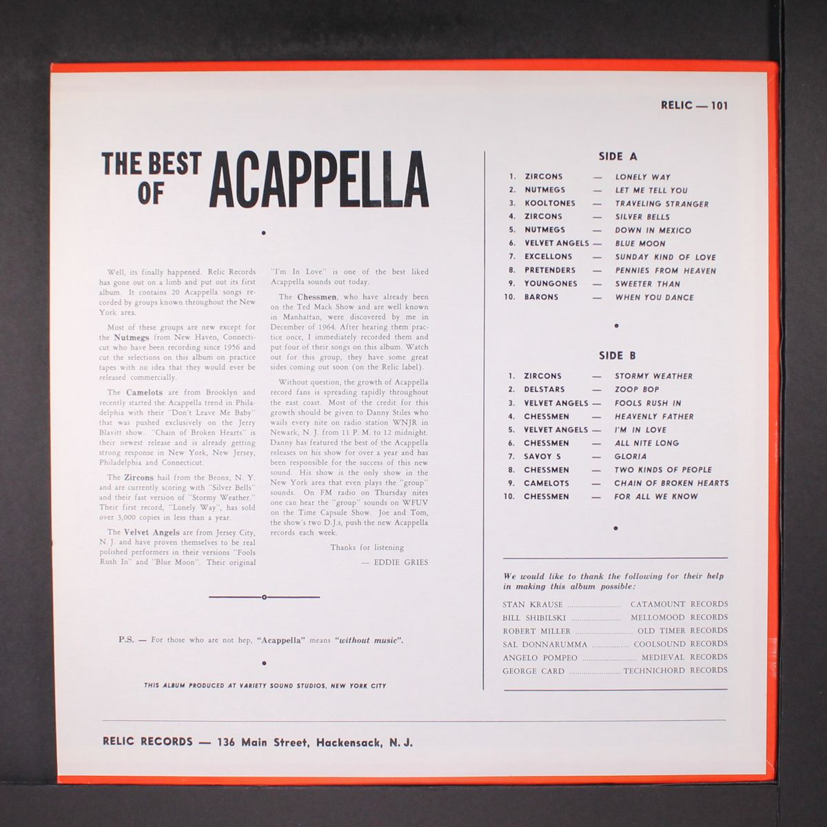 best of acappella, vol. 1 by VARIOUS