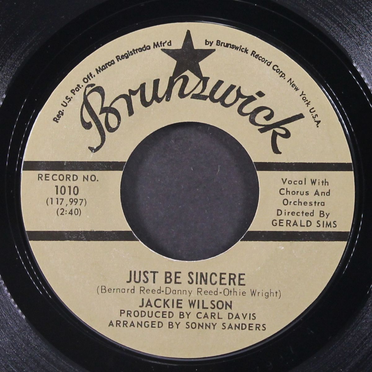 i don't want to lose you / just be sincere by JACKIE WILSON