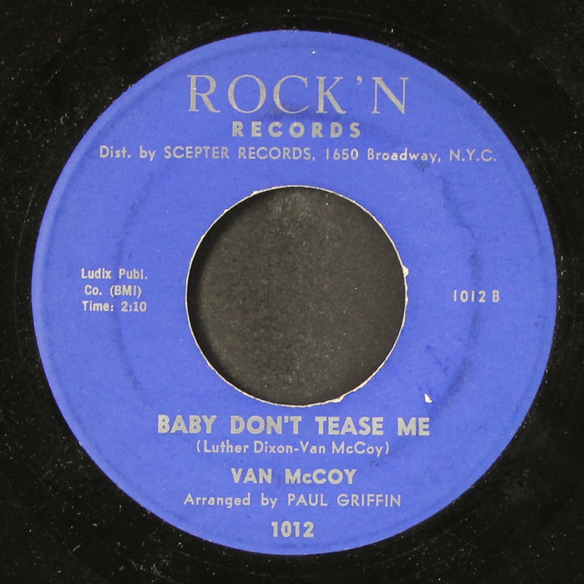 girls are sentimental / baby don't tease me by VAN MCCOY