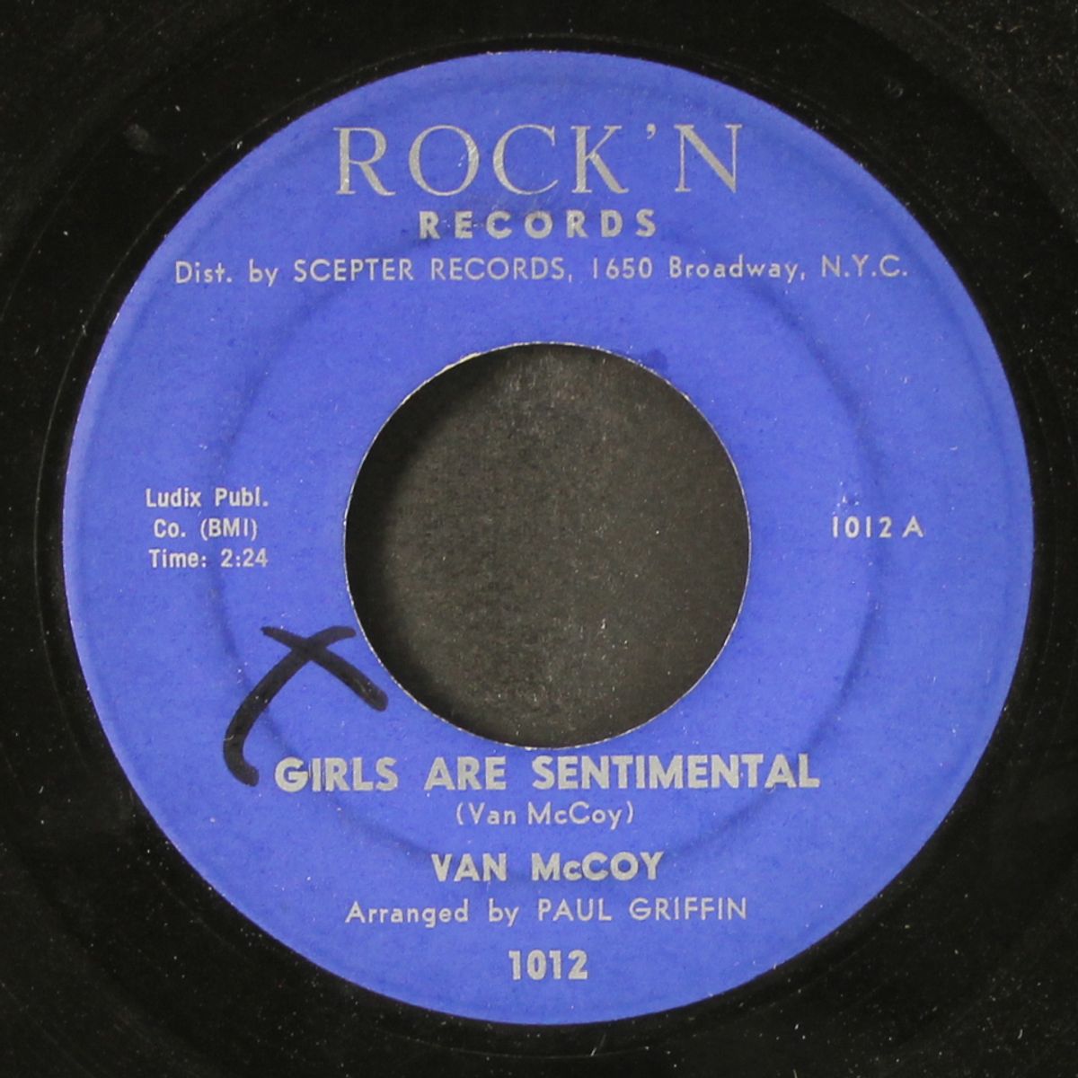 girls are sentimental / baby don't tease me by VAN MCCOY