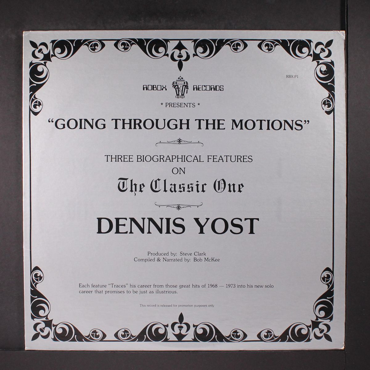 going through the motions: three biographical features on... by DENNIS YOST