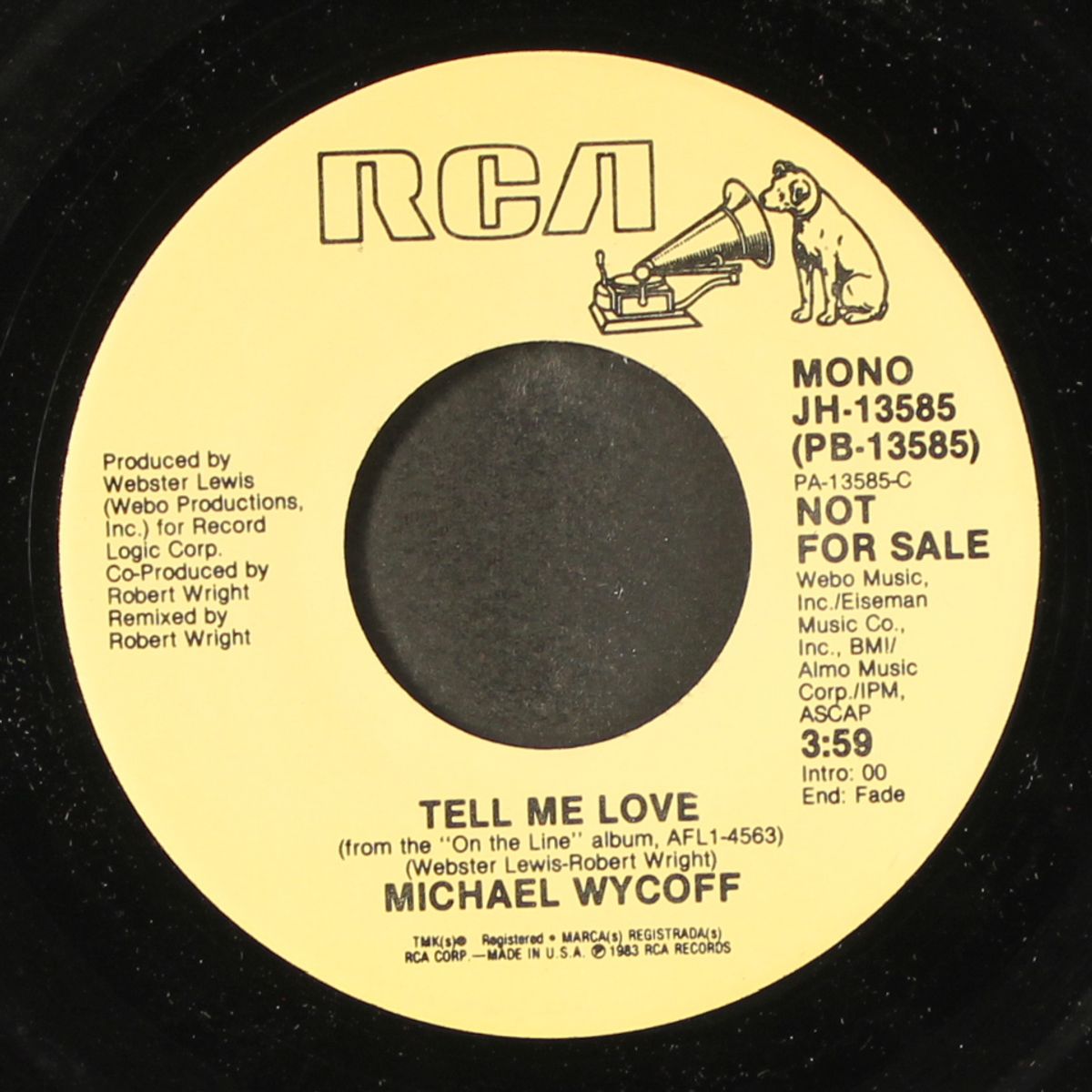 tell me love / mono by MICHAEL WYCOFF