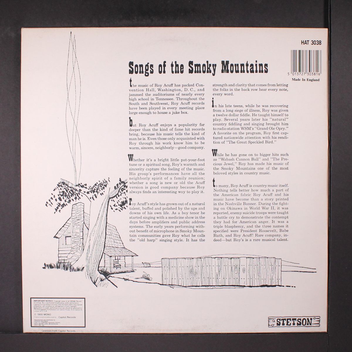 songs of the smoky mountains by ROY ACUFF
