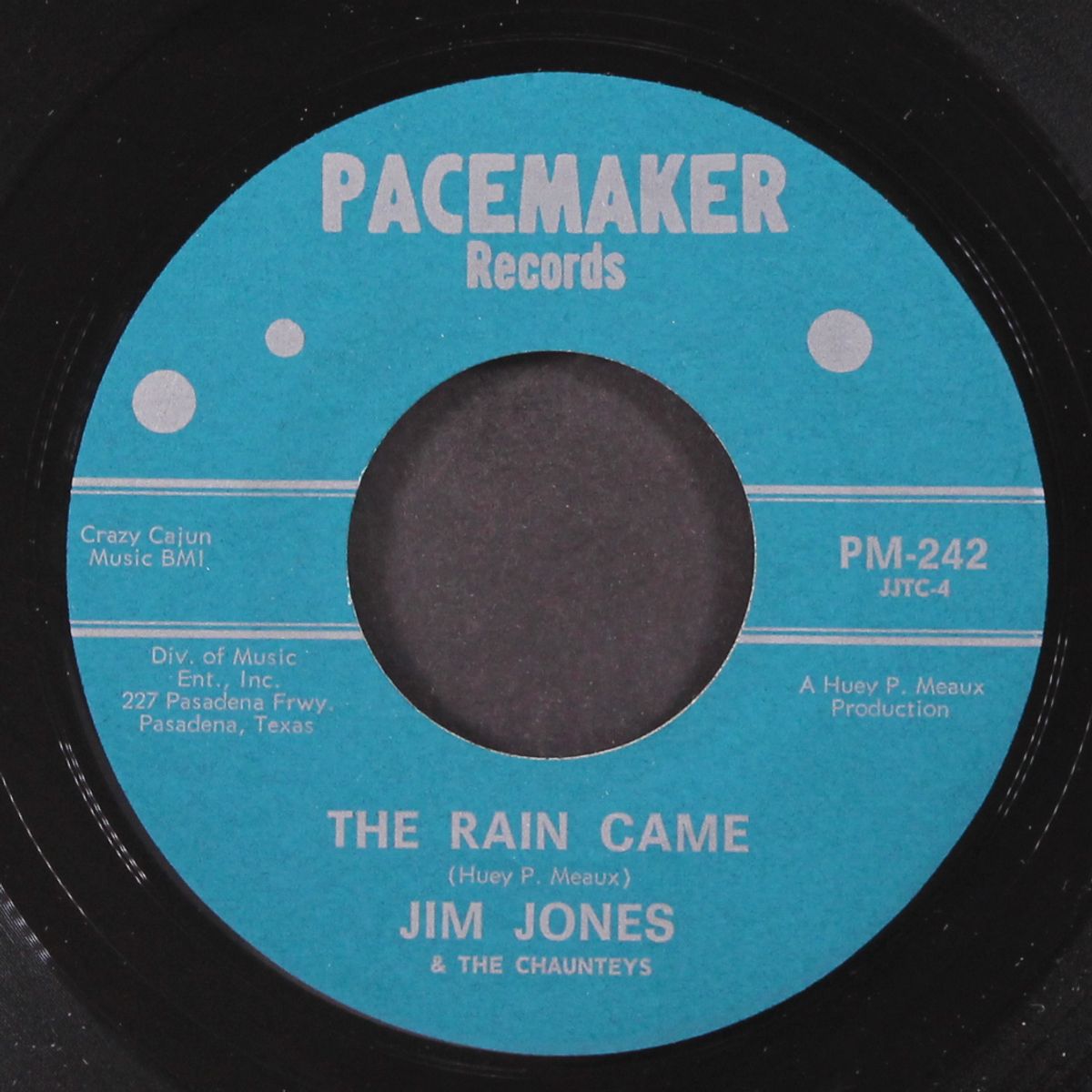 the rain came / playboy by JIM JONES & CHAUNTEYS