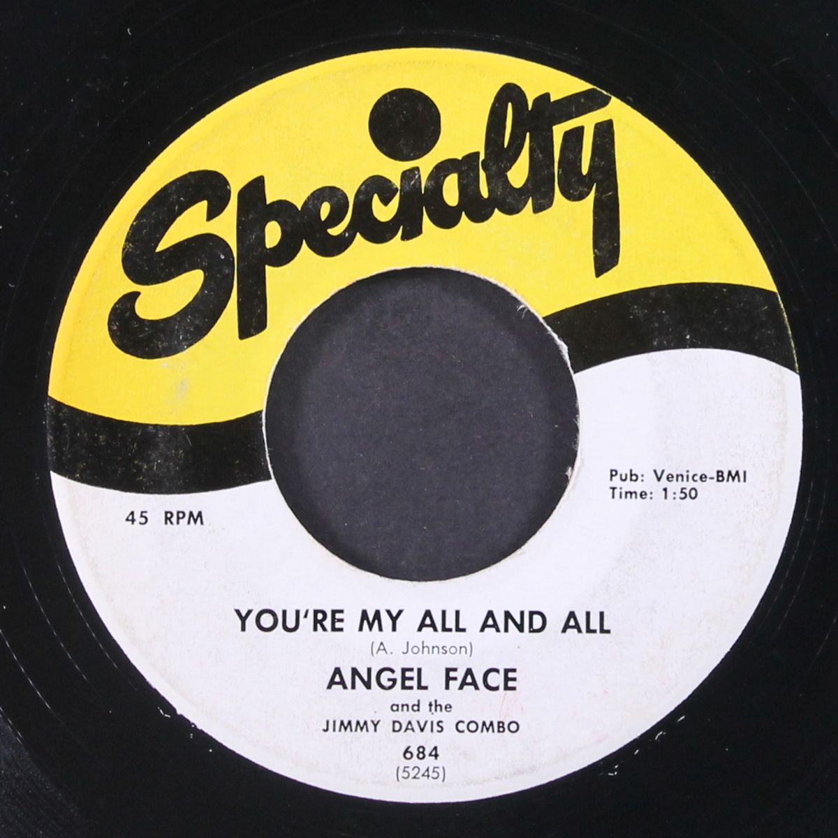 i know / you're my all and all by ANGEL FACE