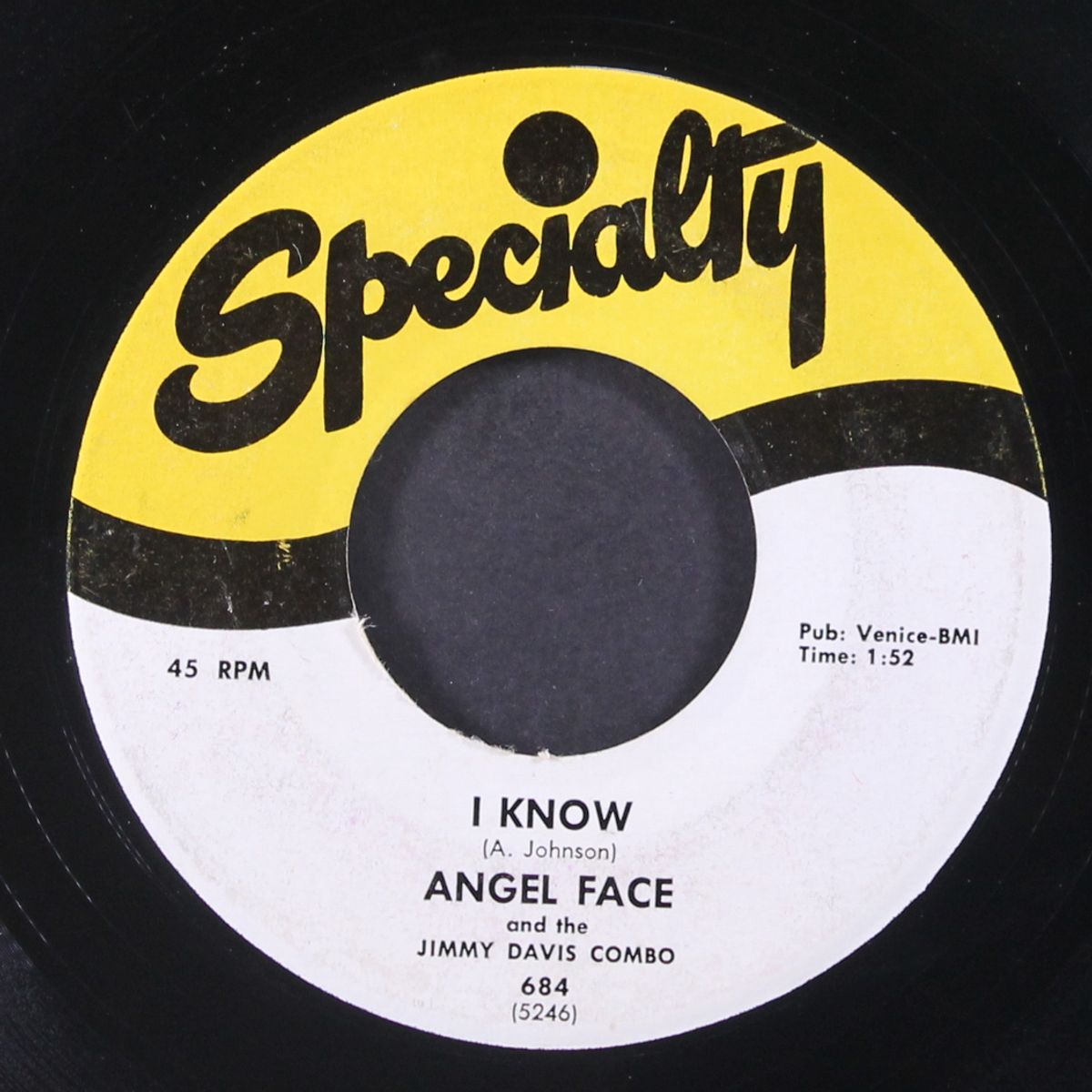 i know / you're my all and all by ANGEL FACE