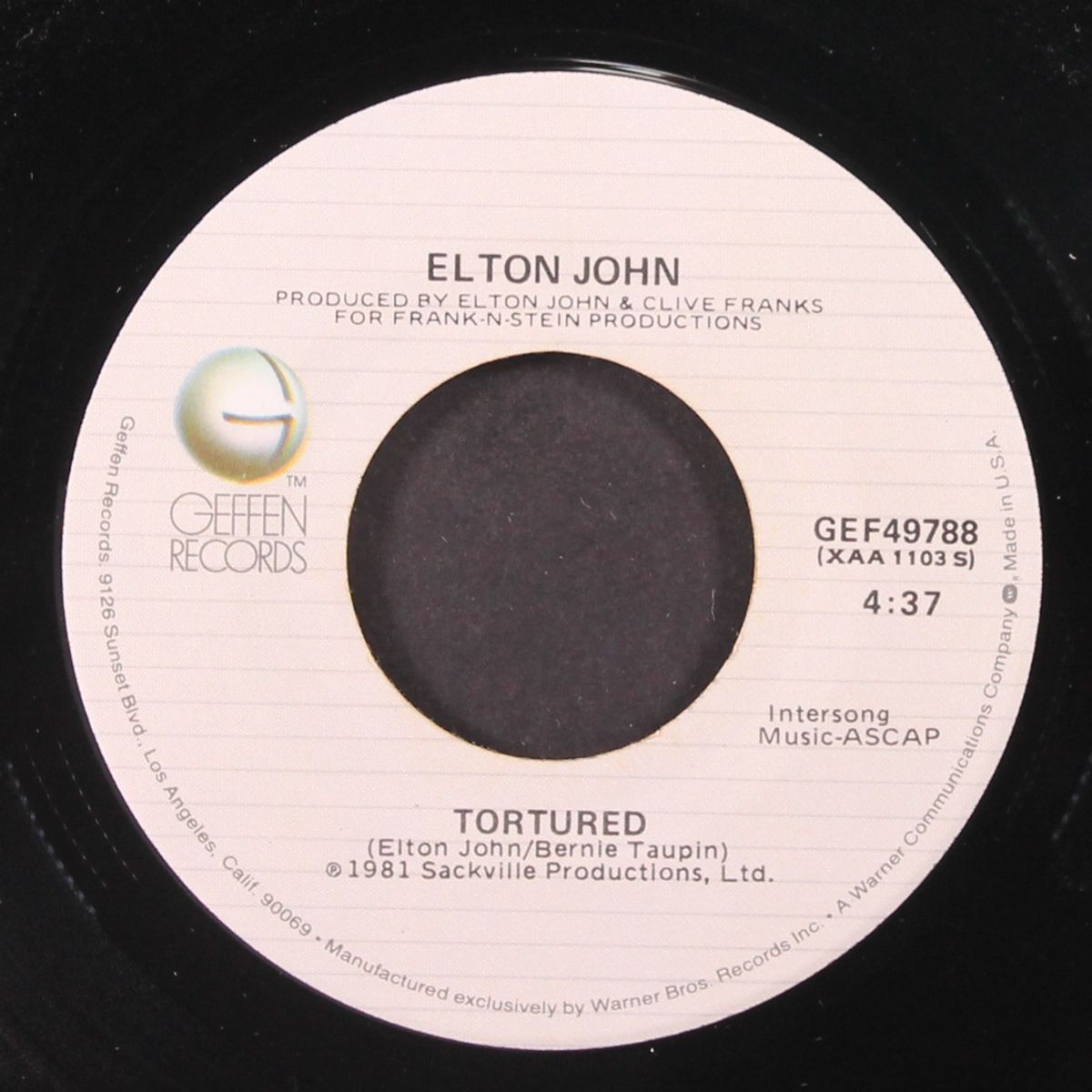chloe / tortured by ELTON JOHN