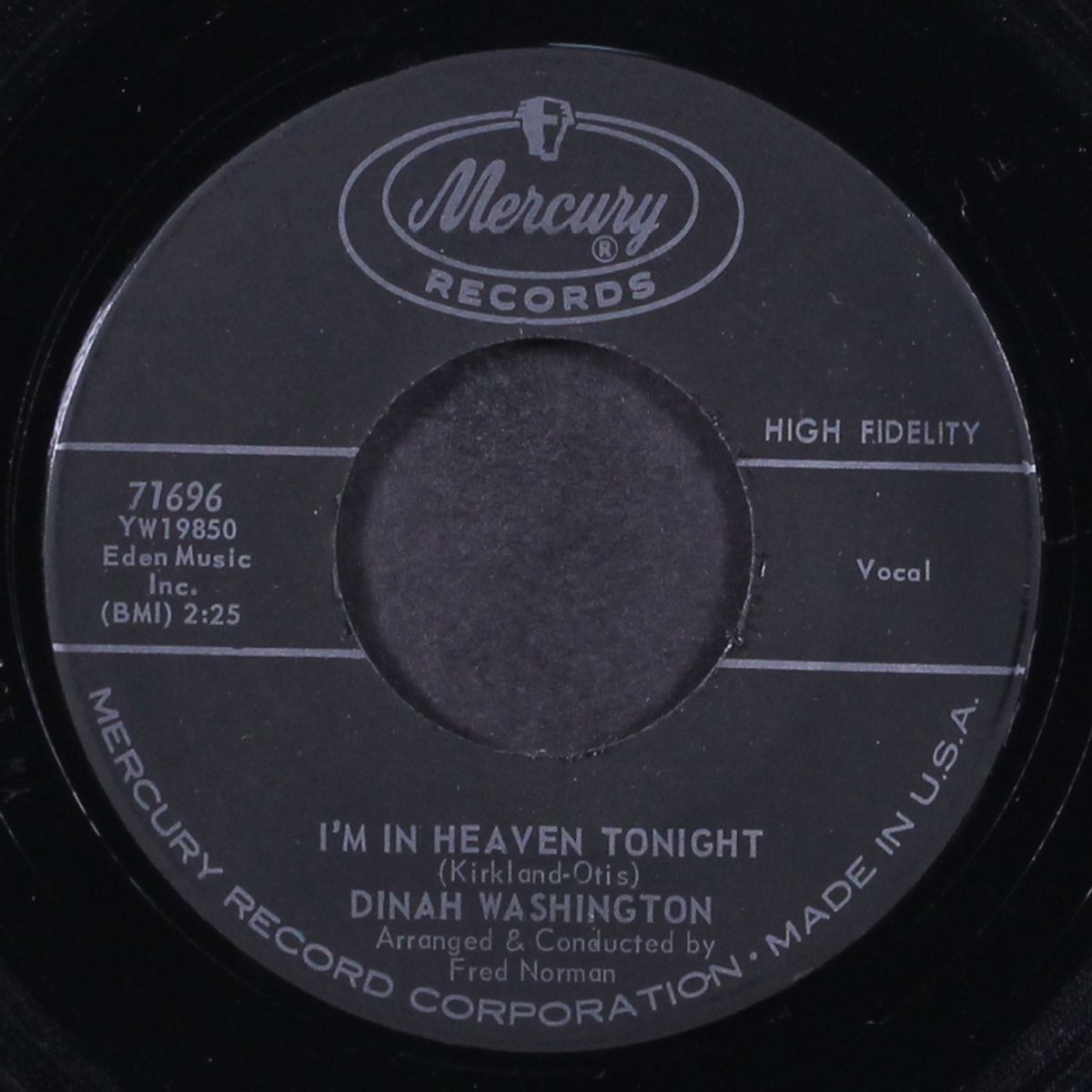 love walked in / i'm in heaven tonight by DINAH WASHINGTON