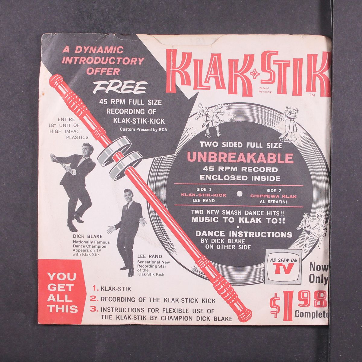 the klak-stik kick by AL SERAFINI