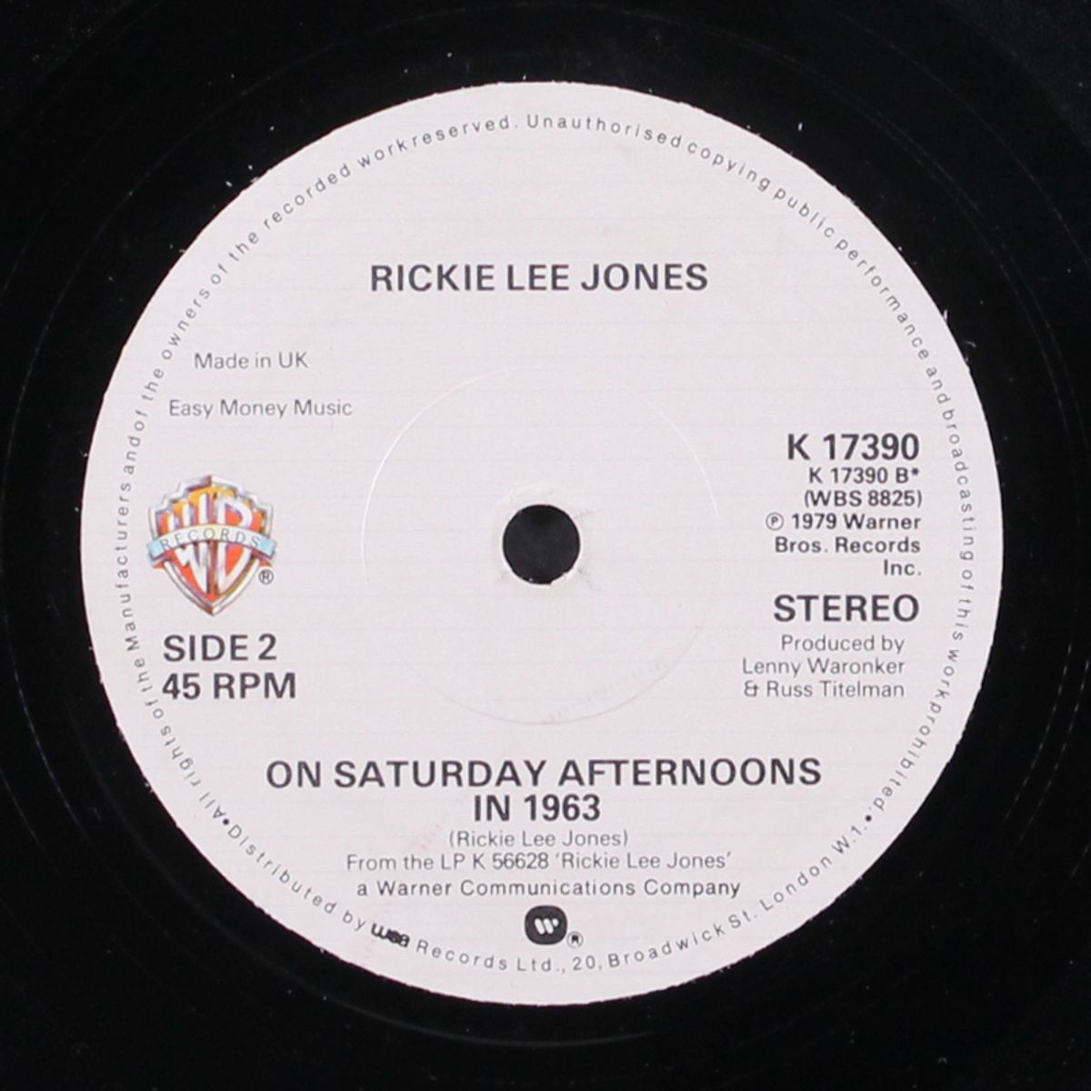chuck e's in love by RICKIE LEE JONES