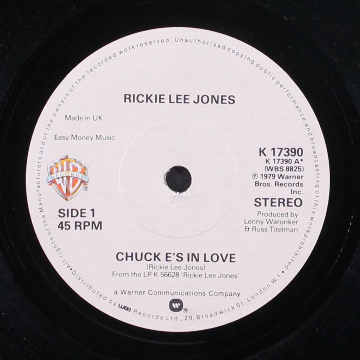 chuck e's in love by RICKIE LEE JONES