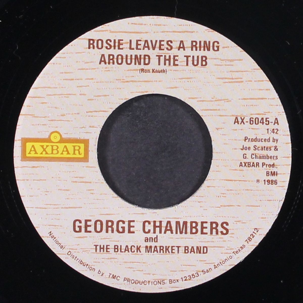 rosie leaves a ring around the tub by GEORGE CHAMBERS