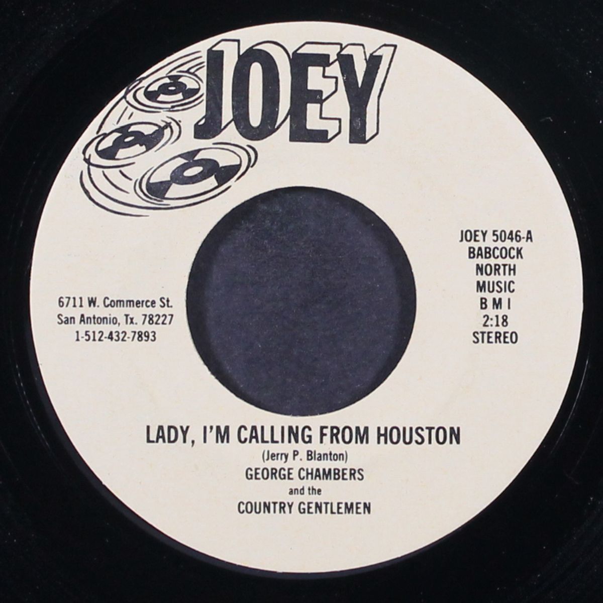 lady i'm calling from houston by GEORGE CHAMBERS