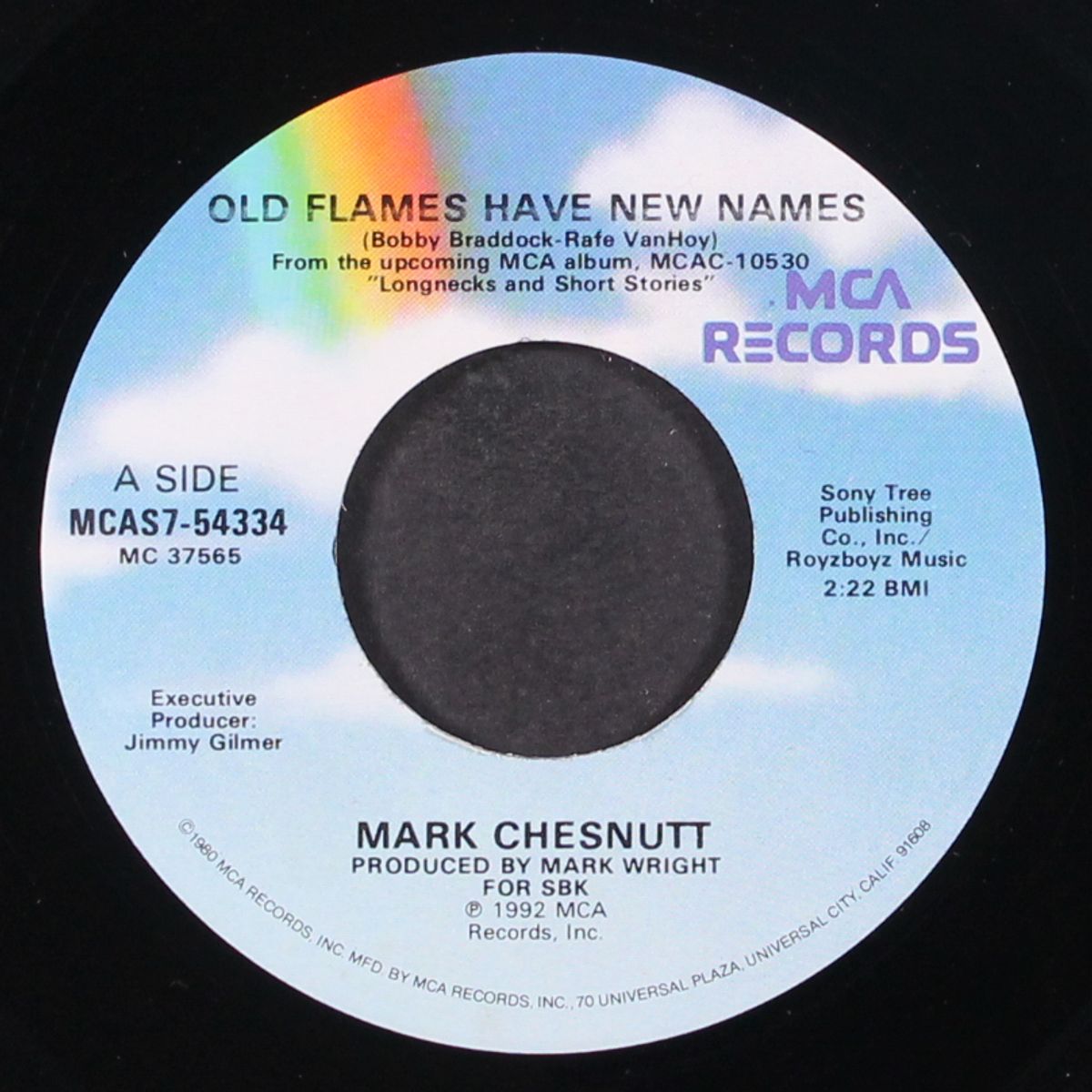 old flames have new names by MARK CHESTNUTT