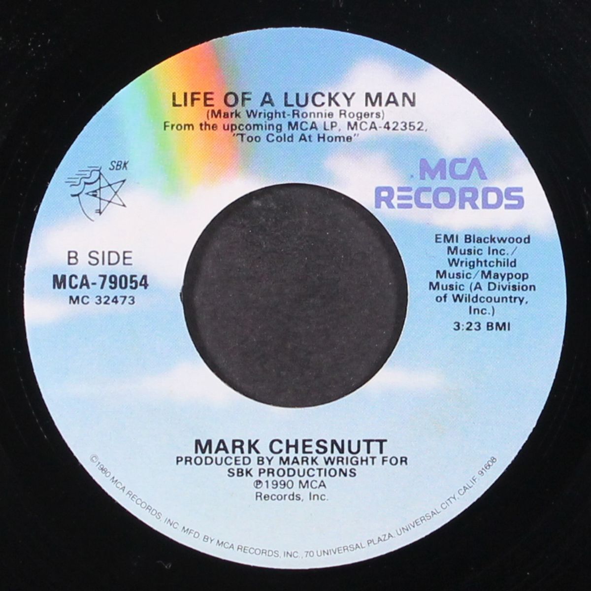 too cold at home by MARK CHESTNUTT