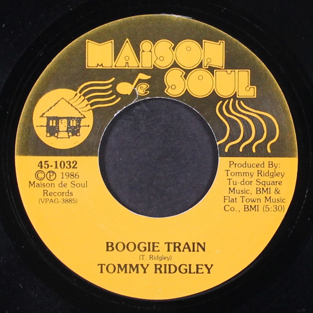 boogie train / she turns me on by TOMMY RIDGLEY