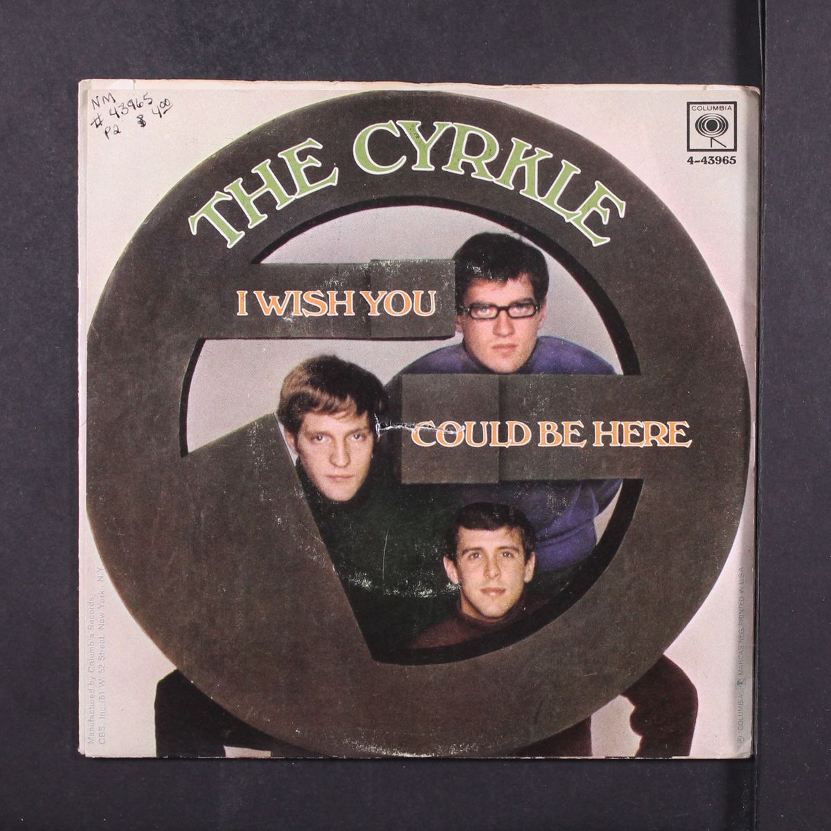 the visit / i wish you could be here by CYRKLE