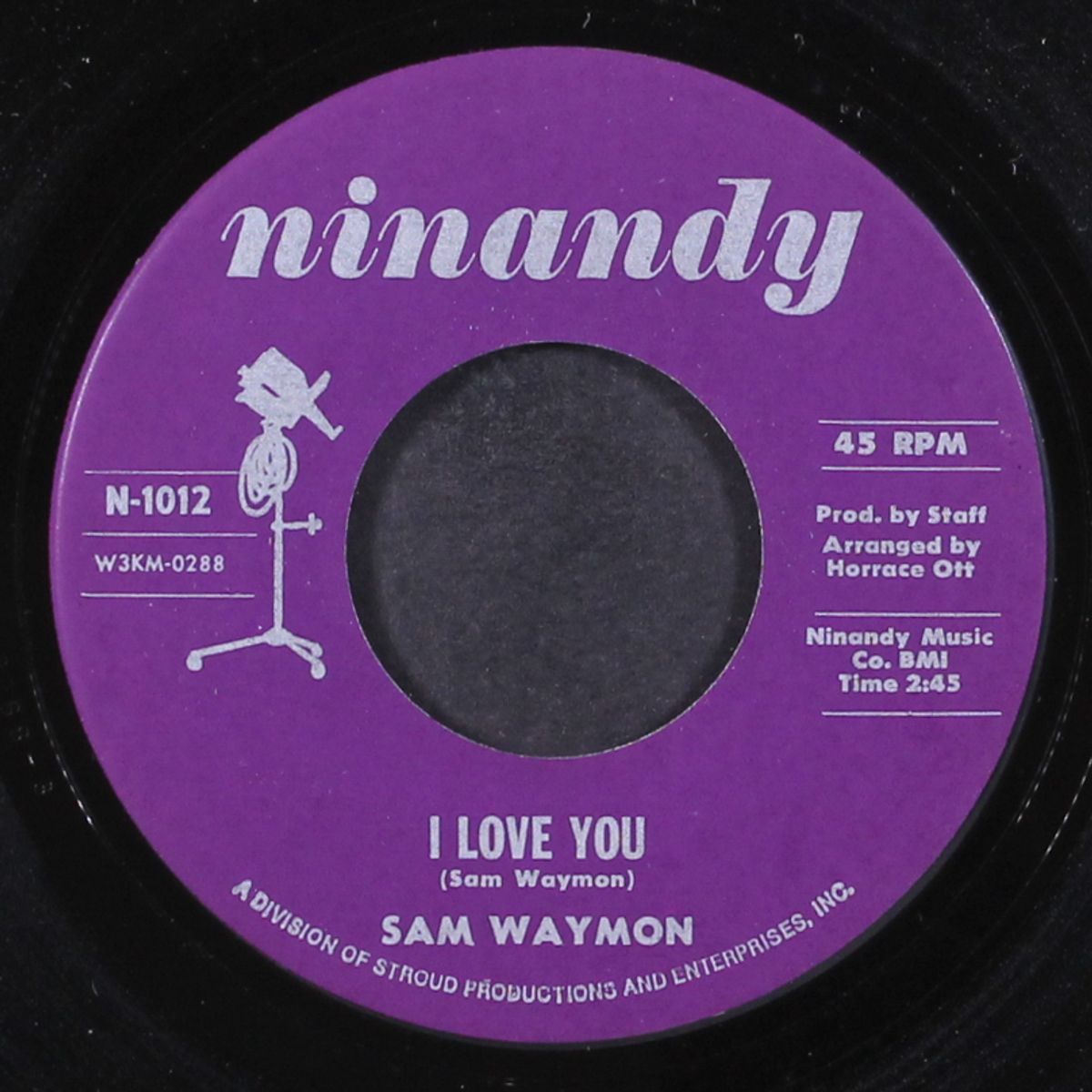 you can count on me / i love you by SAM WAYMON