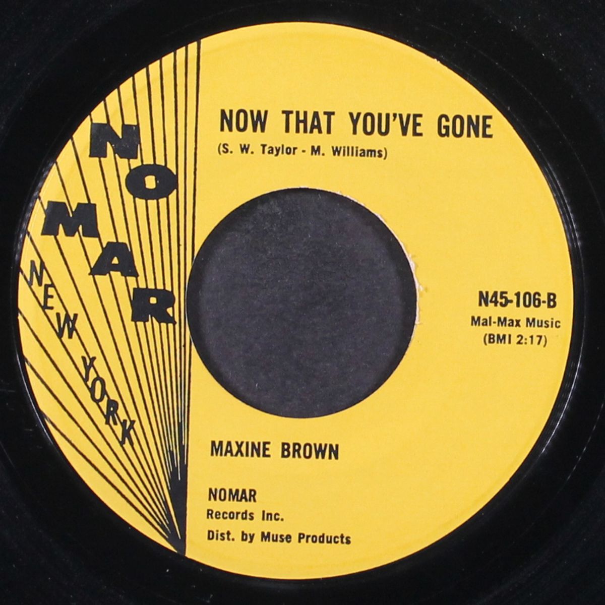 funny / now that you've gone by MAXINE BROWN