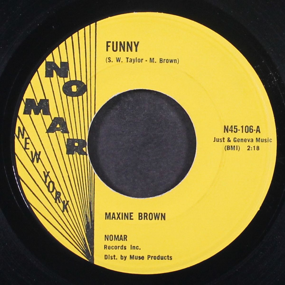 funny / now that you've gone by MAXINE BROWN