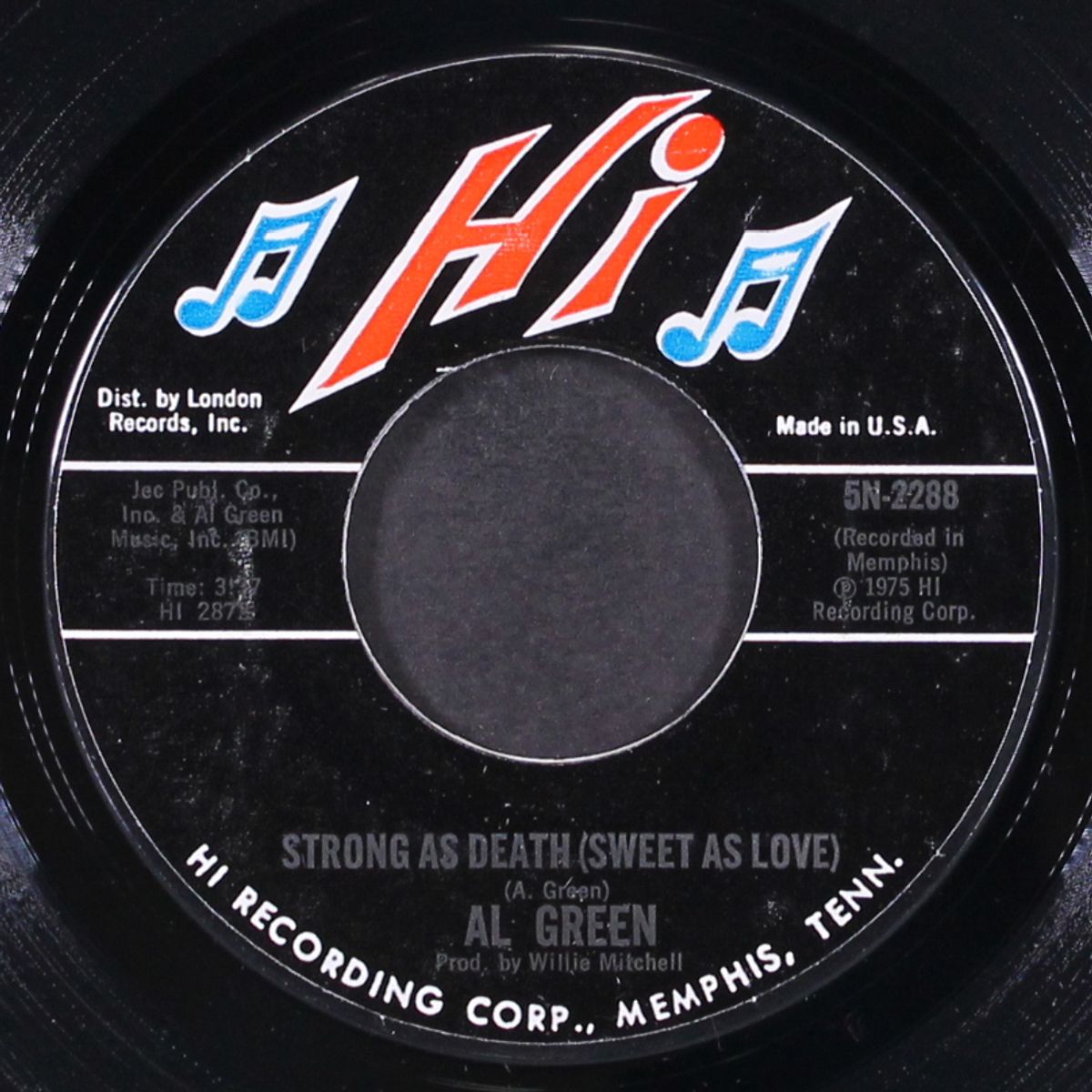 oh me, oh my / strong as death (sweet as love) by AL GREEN