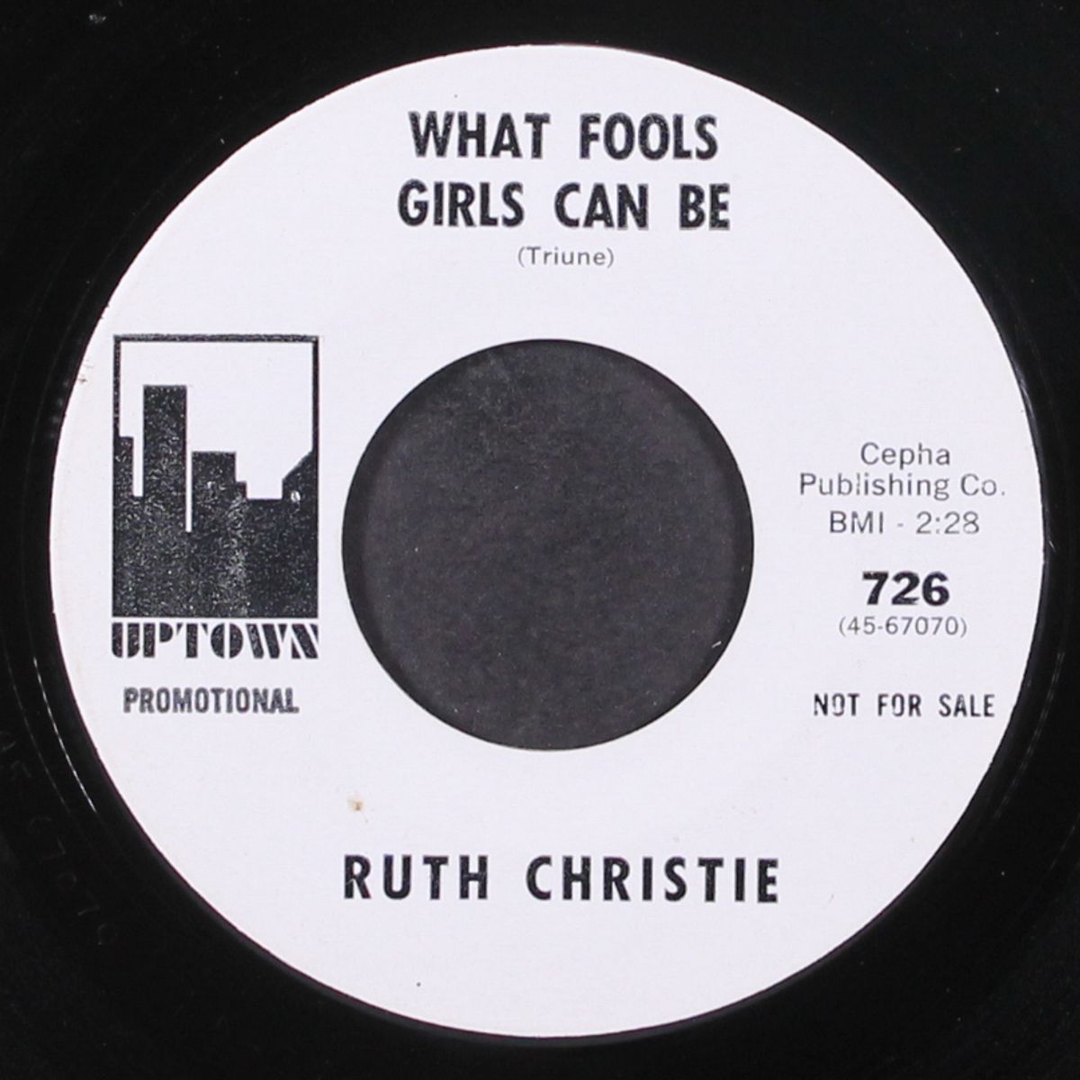 what fools girls can be / dancing feet by RUTH CHRISTIE
