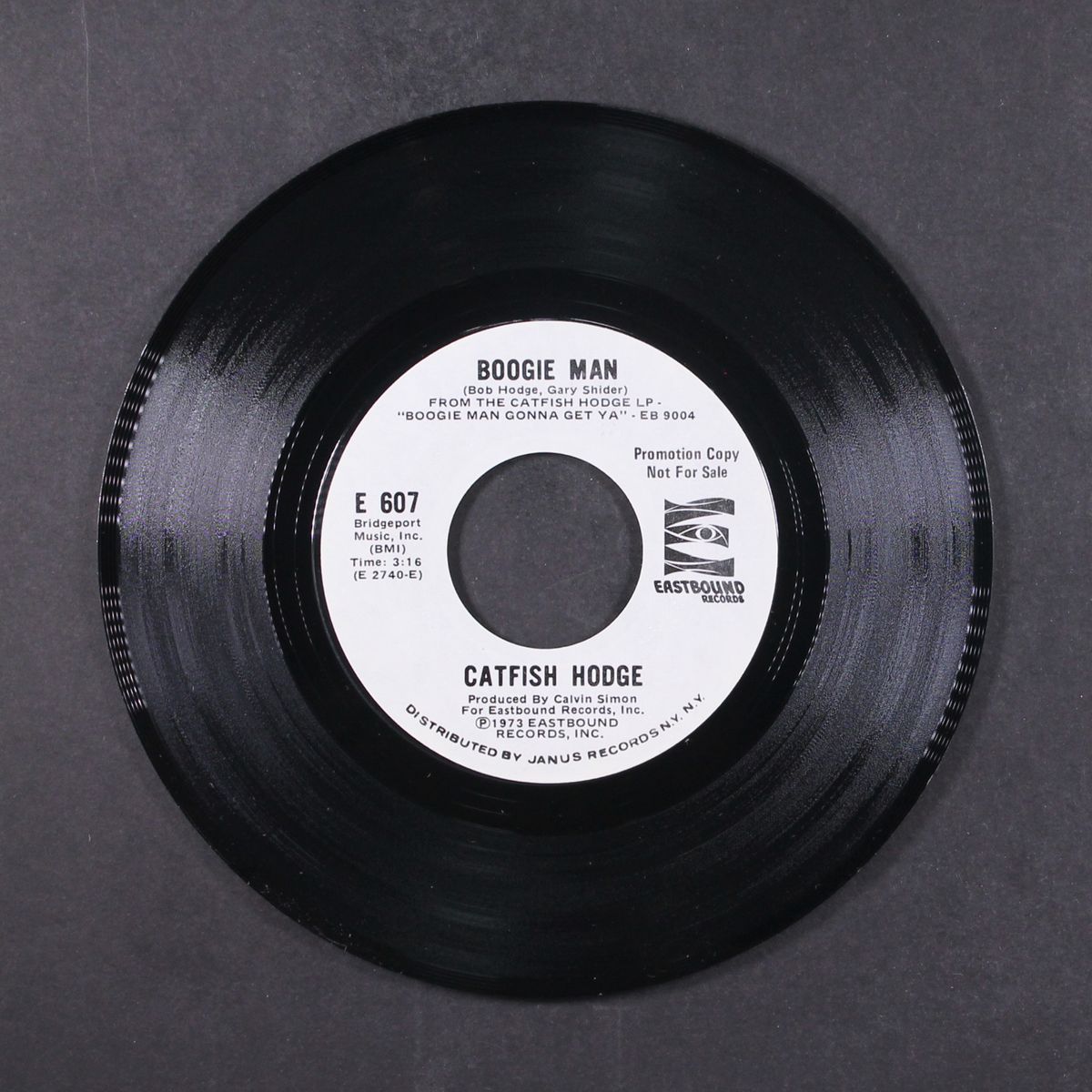 boogie man / stop by CATFISH HODGE