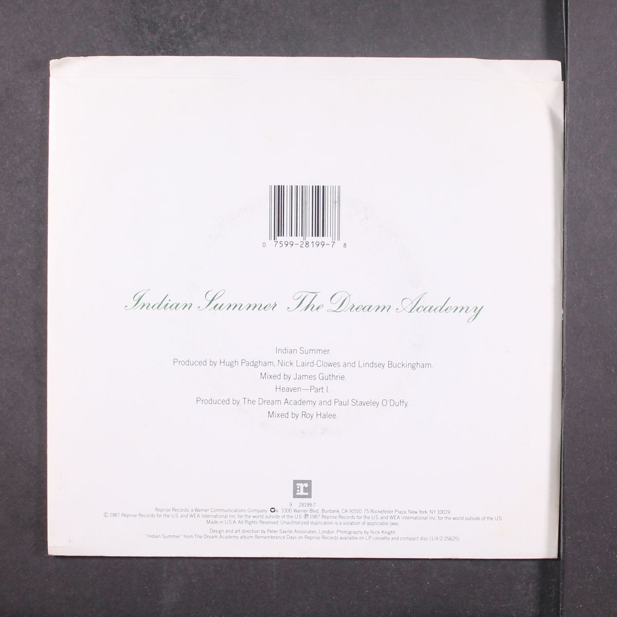 indian summer / same by DREAM ACADEMY