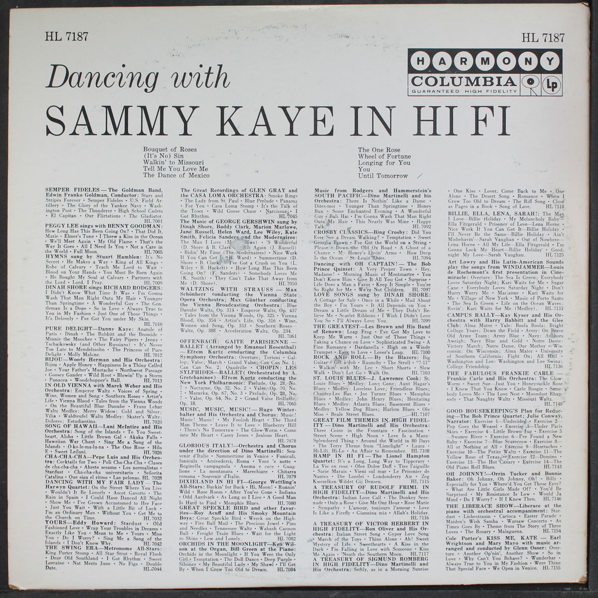 dancing with by SAMMY KAYE