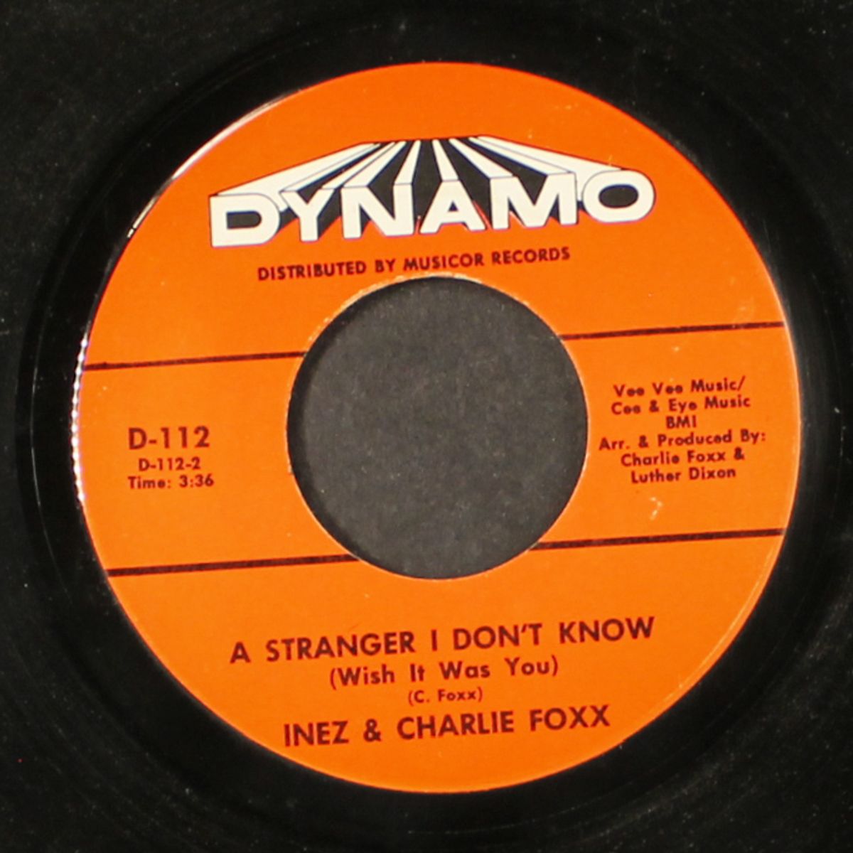 (1-2-3-4-5-6-7 count the days) / a stranger i don't know / by INEZ & CHARLIE FOXX