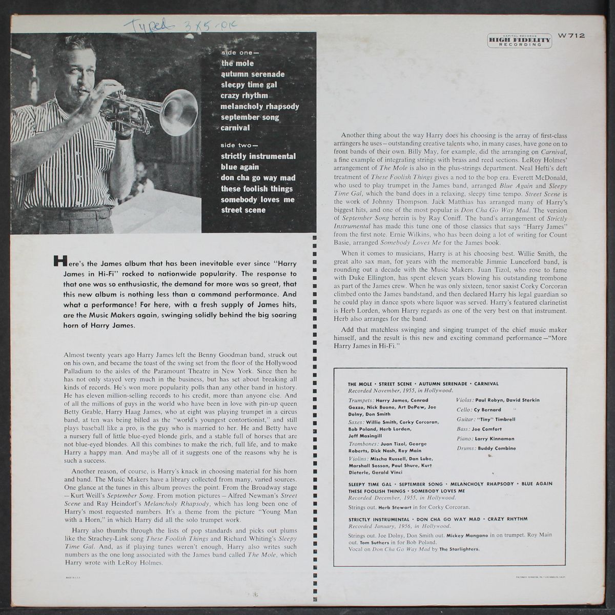 more harry james in hi-fi by HARRY JAMES