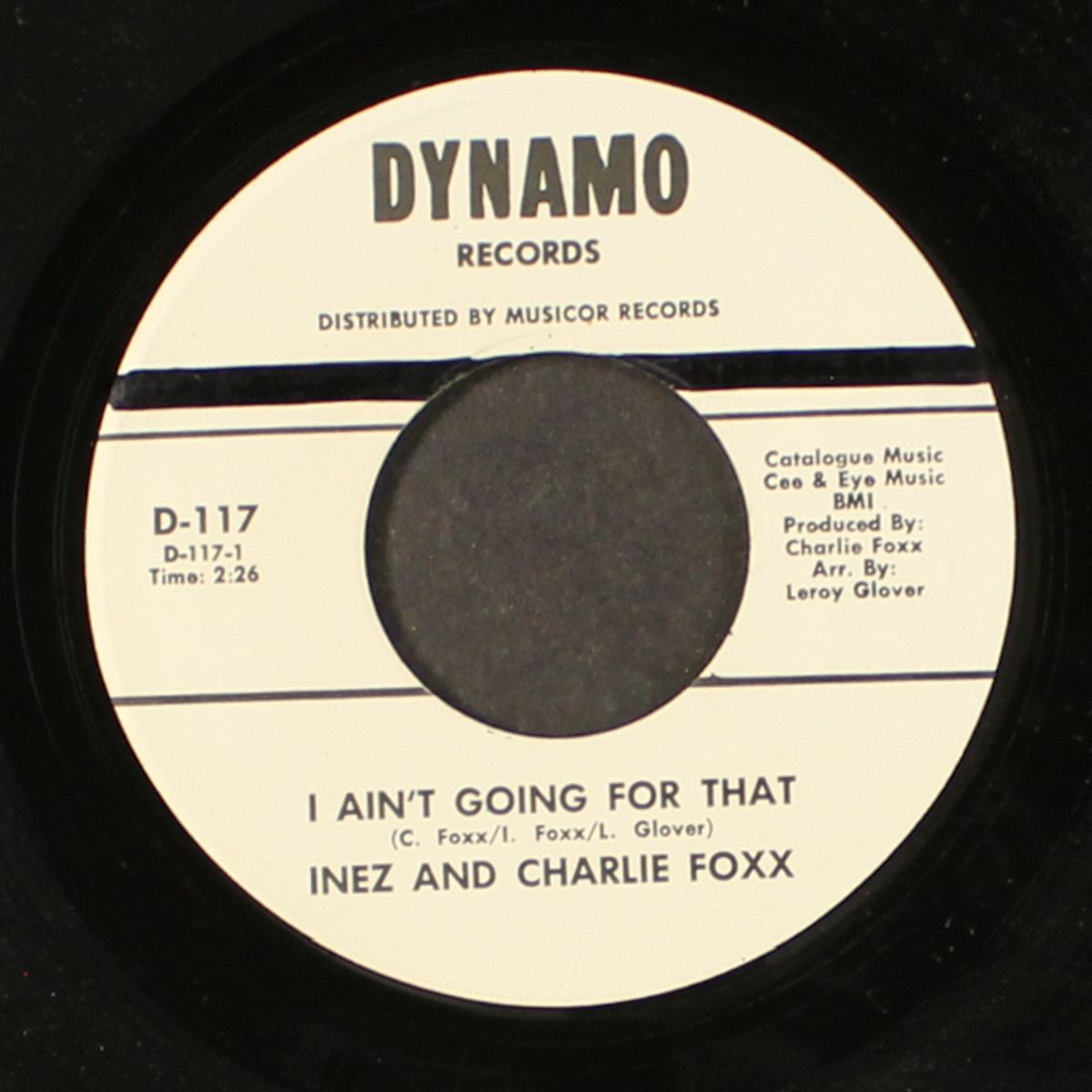 i ain't going for that / undecided by INEZ & CHARLIE FOXX