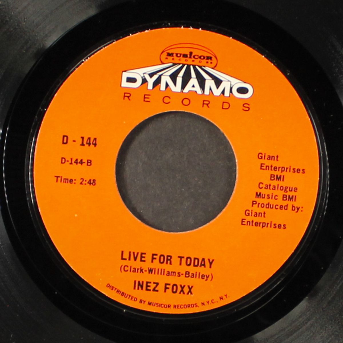 you shouldn't have set my soul on fire / live for today by INEZ FOXX