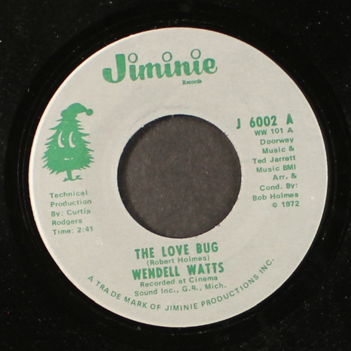 grooviest thing this side of heaven / the love bug by WENDELL WATTS