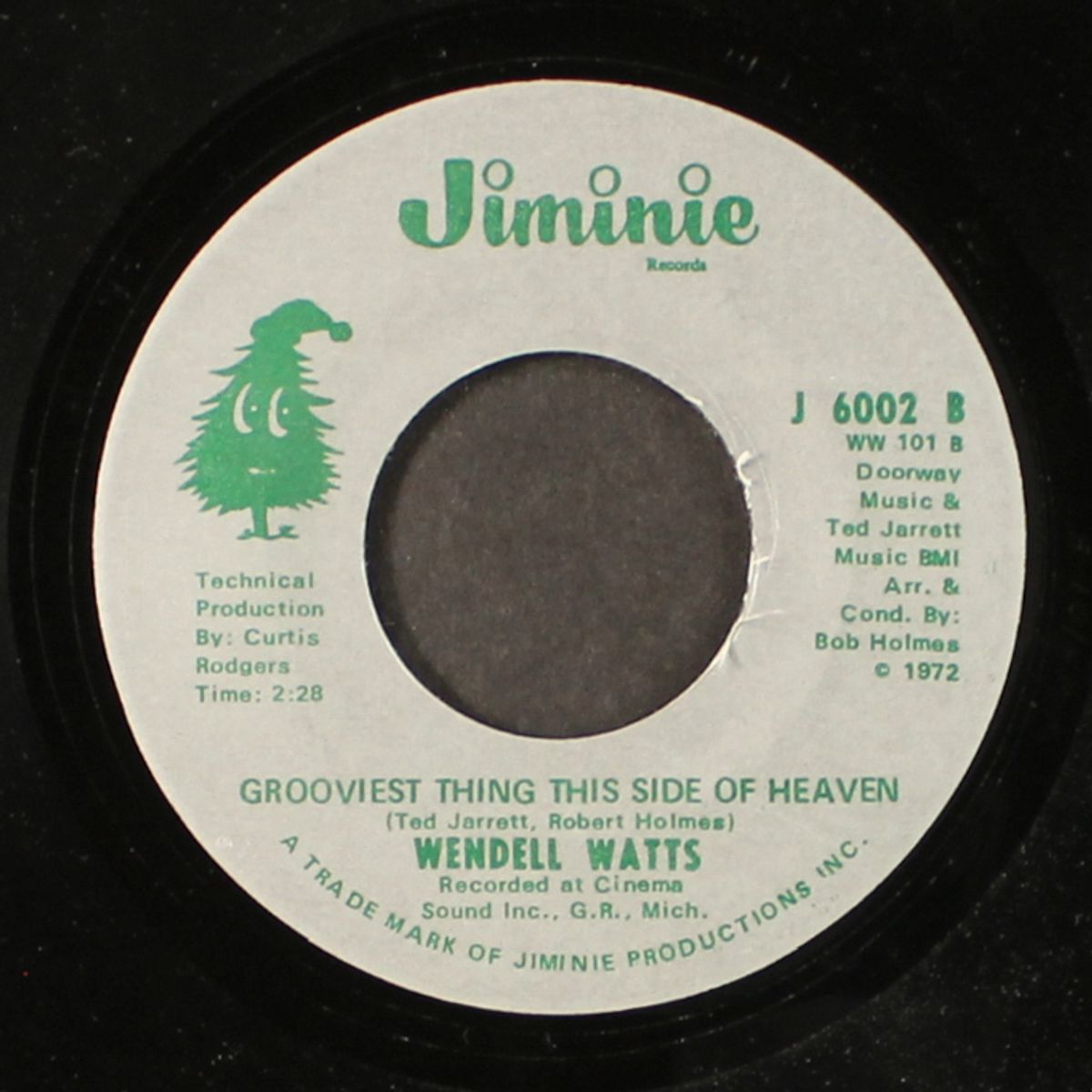 grooviest thing this side of heaven / the love bug by WENDELL WATTS