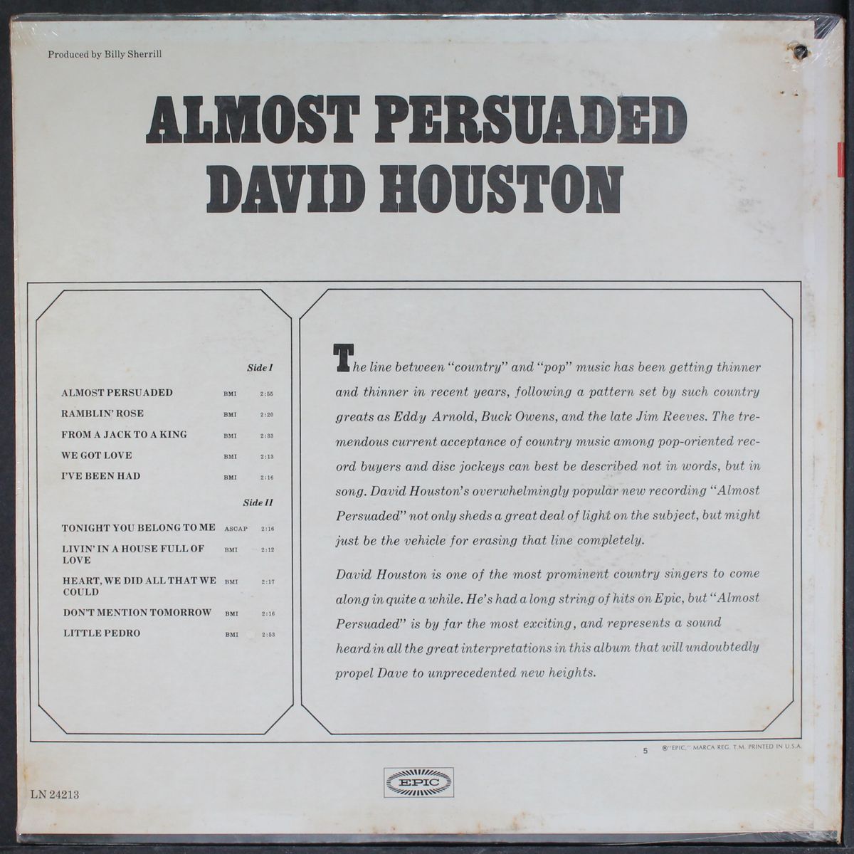 almost persuaded by DAVID HOUSTON