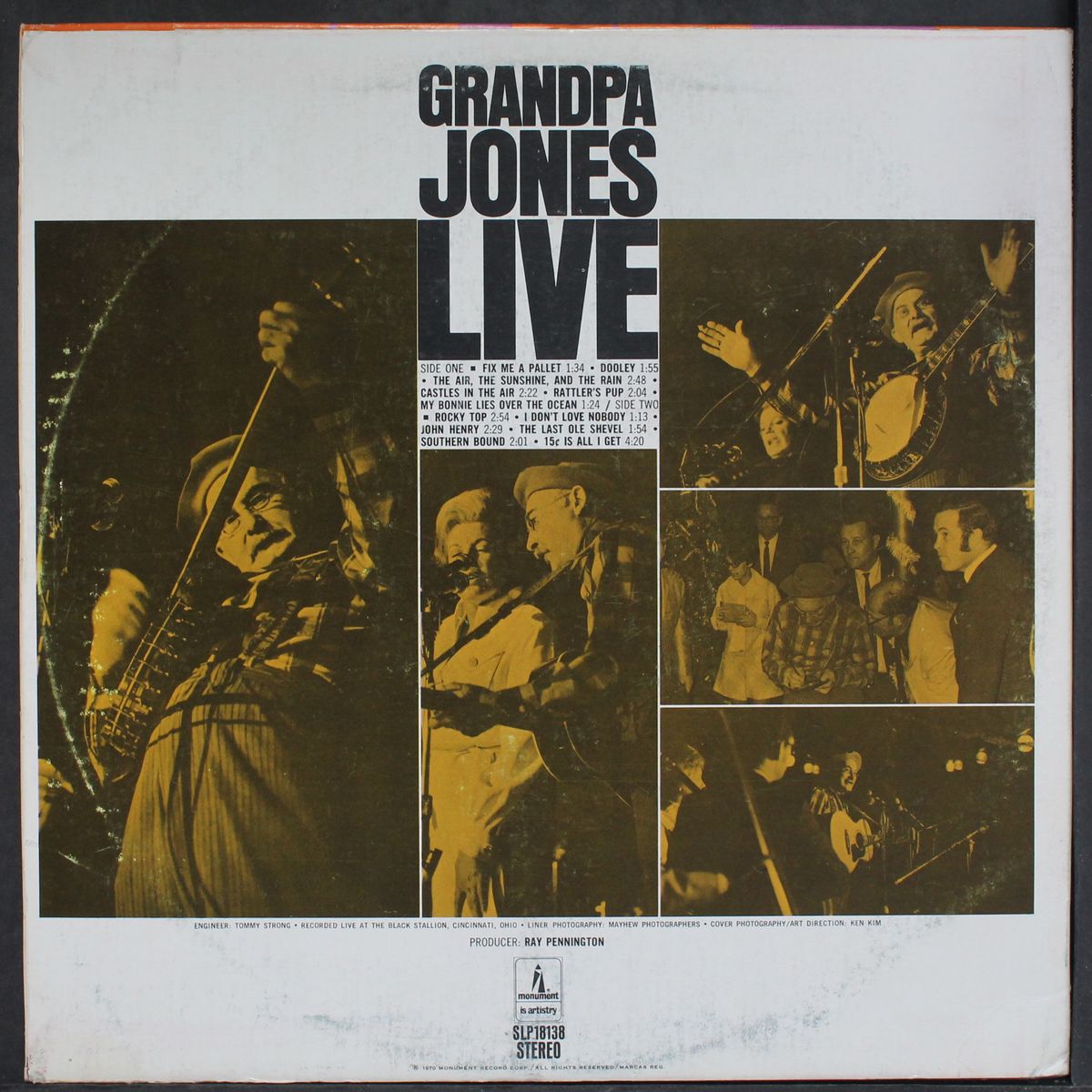 live by GRANDPA JONES