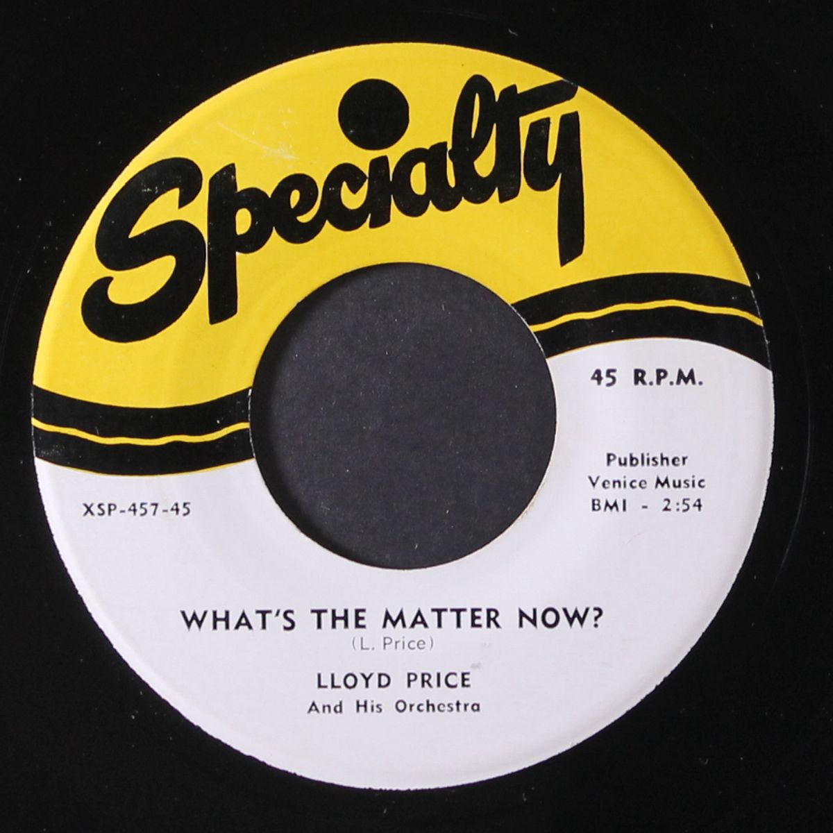 so long / what's the matter now? by LLOYD PRICE