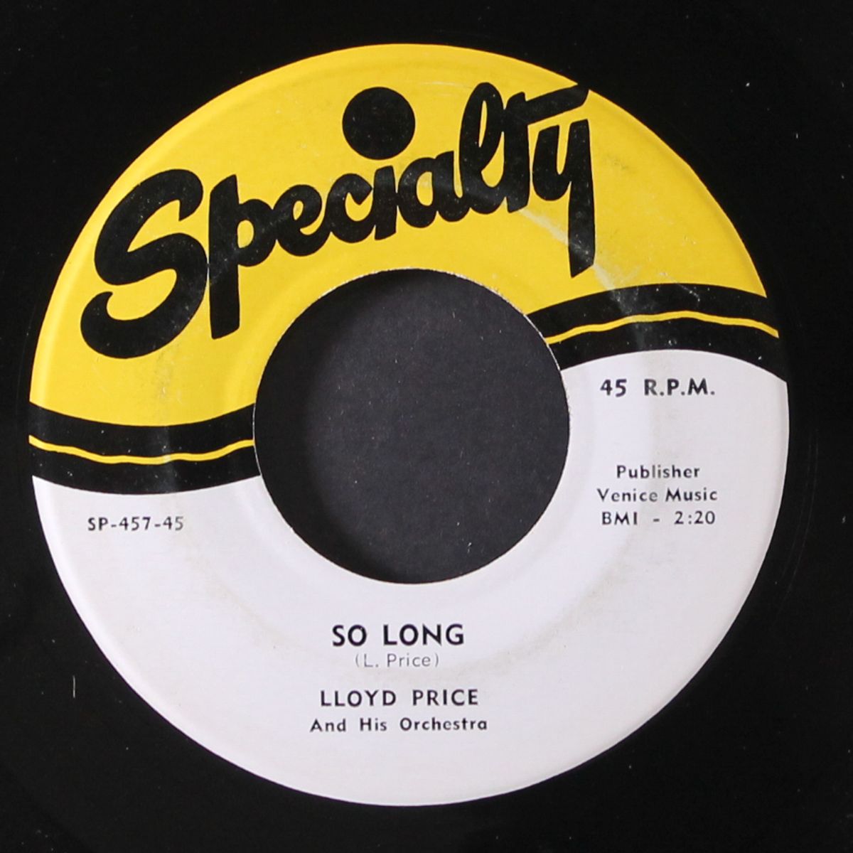 so long / what's the matter now? by LLOYD PRICE
