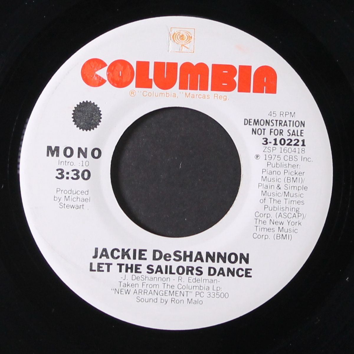let the sailors dance / mono by JACKIE DESHANNON