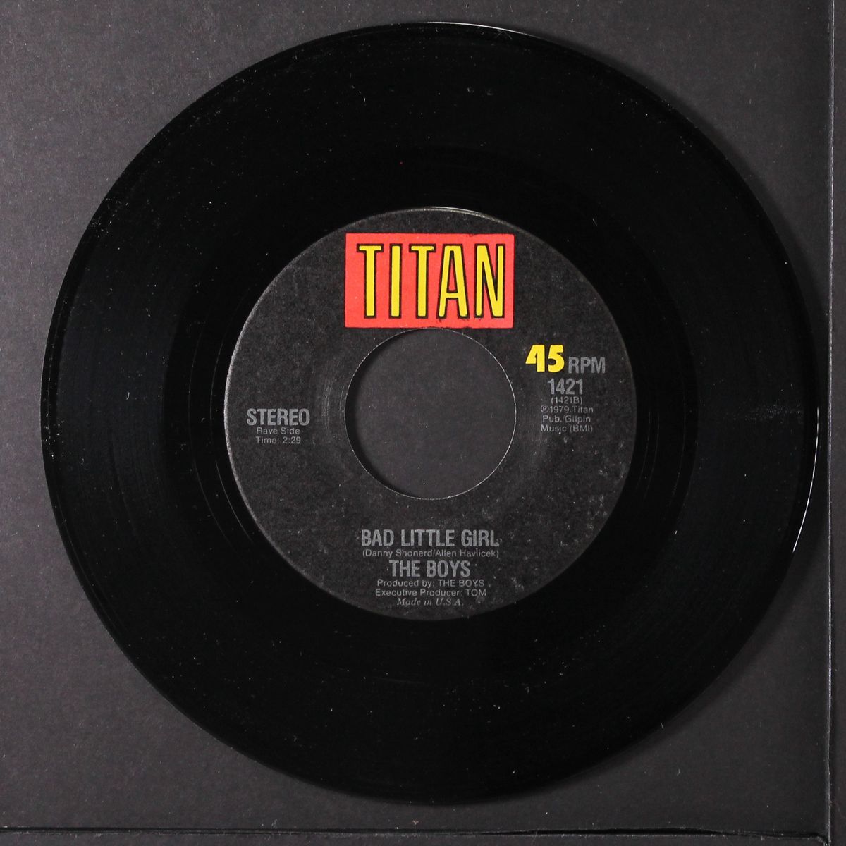 baby it's you / bad little girl by BOYS