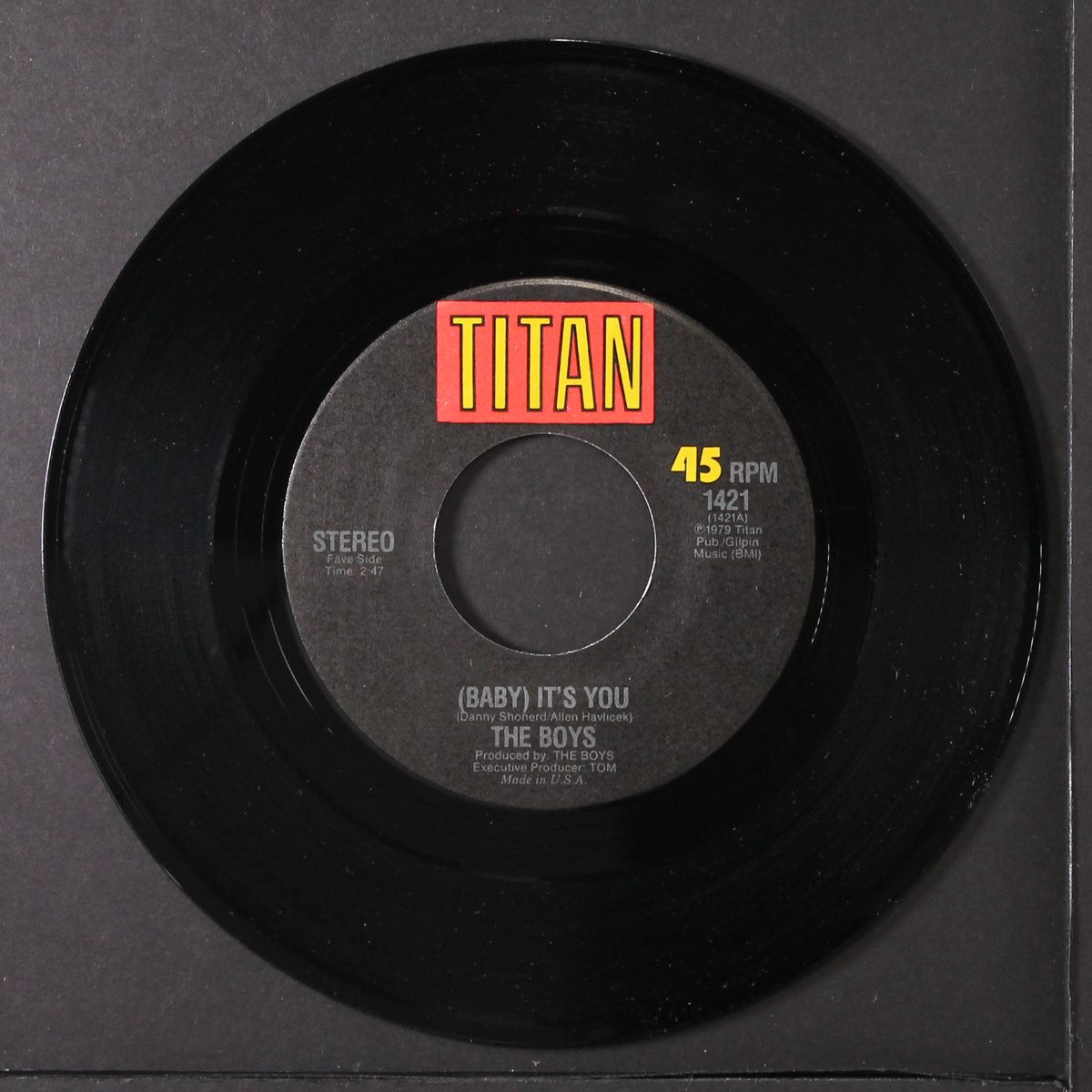 baby it's you / bad little girl by BOYS