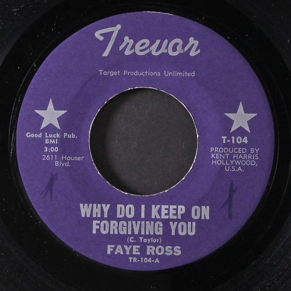a long time ago / why do i keep forgiving you by FAYE ROSS