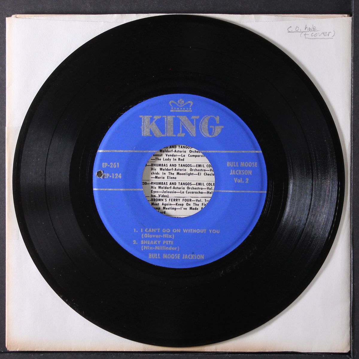 sings his all time hits, vol. 2 by BULL MOOSE JACKSON