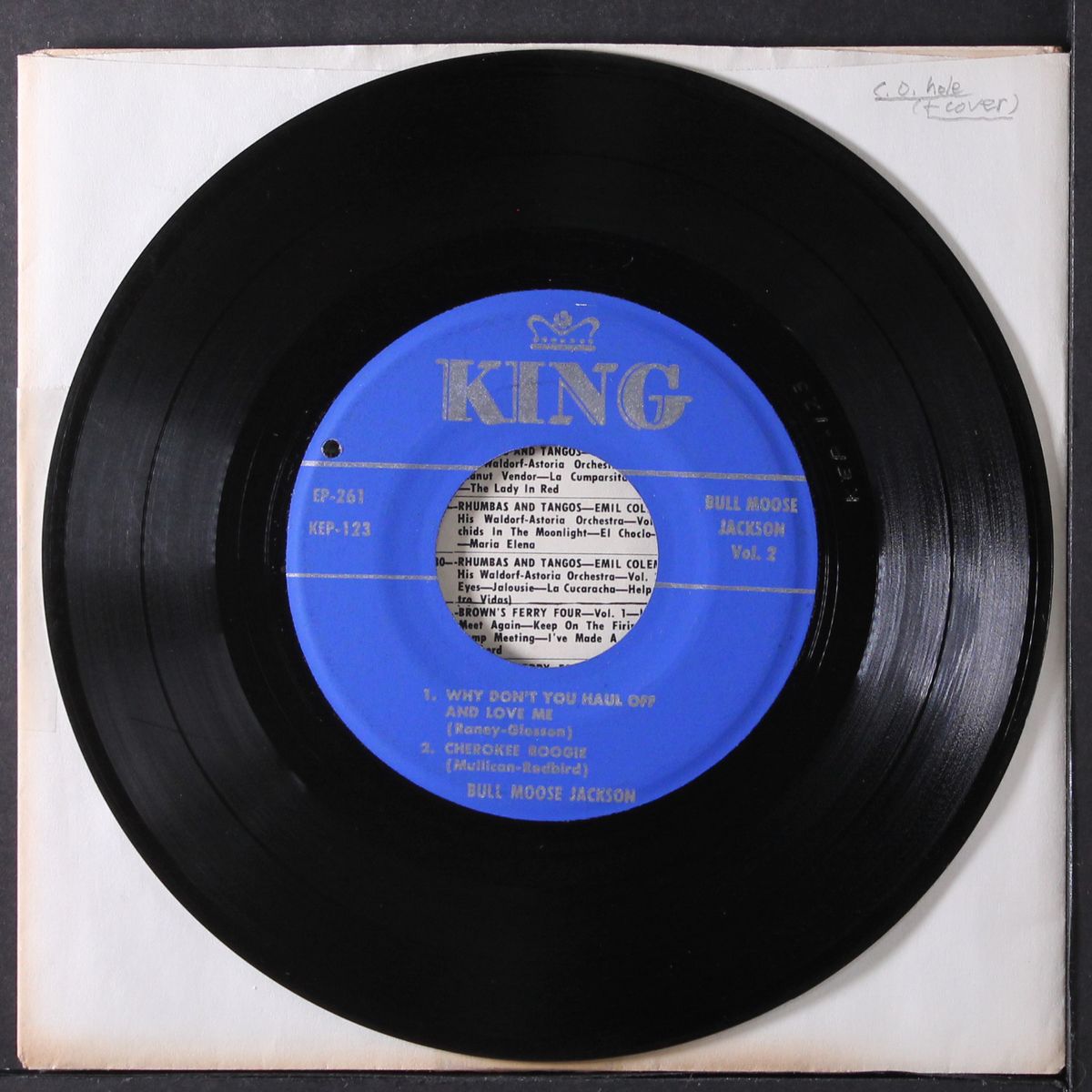 sings his all time hits, vol. 2 by BULL MOOSE JACKSON